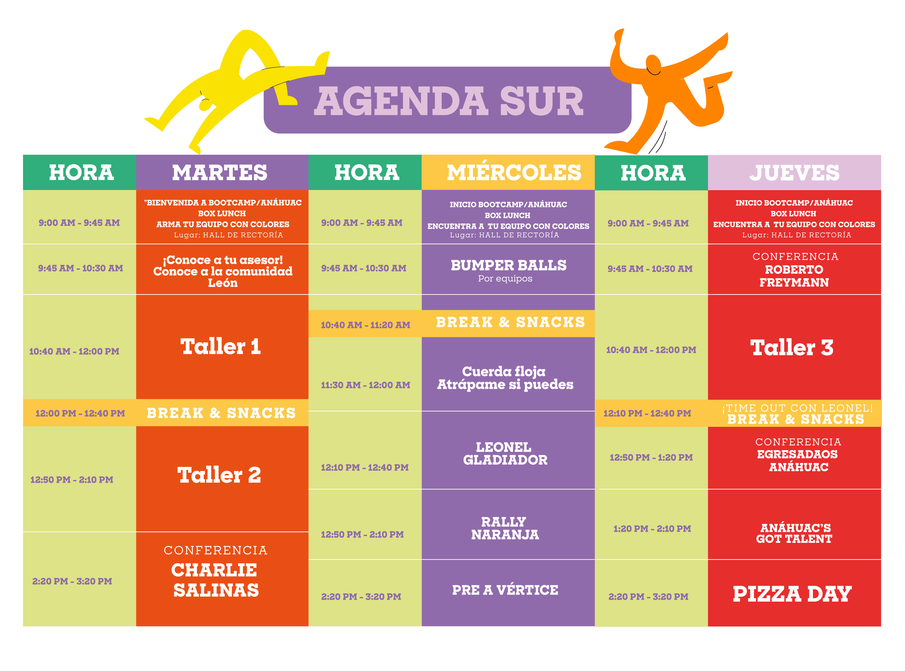 Agenda BootCamp SUR C 2025-02